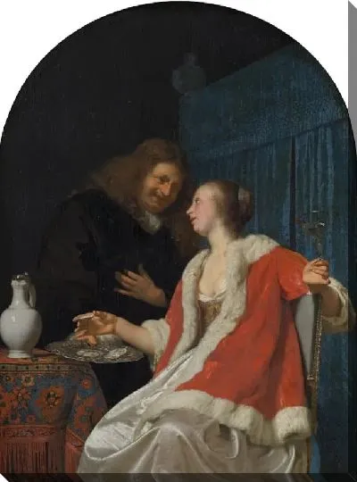 Картина Блюдо из устриц