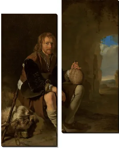 Картина Путешественник на отдыхе