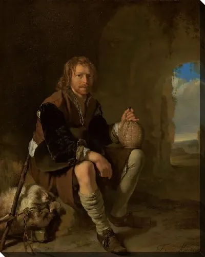 Картина Путешественник на отдыхе