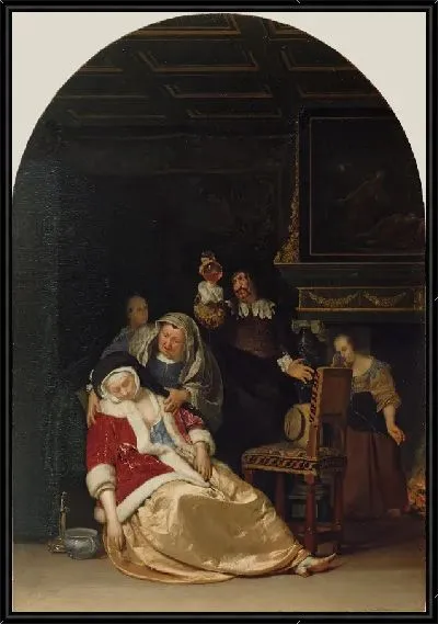 Картина Визит врача