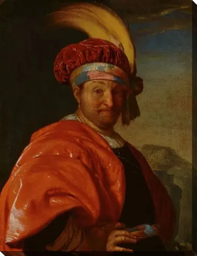 Картина Человек в восточном туалете