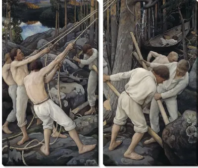 Пионеры в Карелии