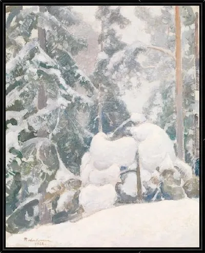 Картина Зимний пейзаж №37