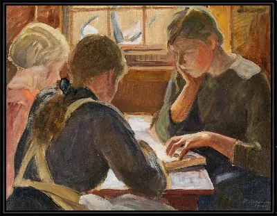 Картина Дети читают