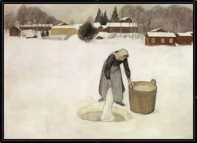 Стирка на льду