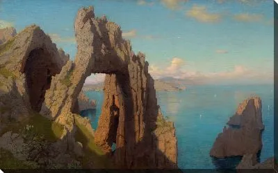 Картина Естественная арка на Капри