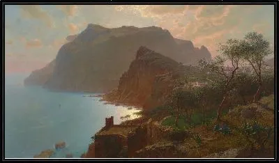 Картина Море с Капри
