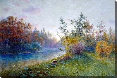 Картина Мельница в Траунштайне