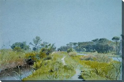 Картина Кастель Фузано - недалеко от Рима