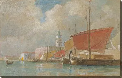 Картина Судоходство по реке Моло в Венеции