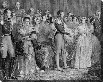 Свадьба королевы Виктории, 10 февраля 1840 года