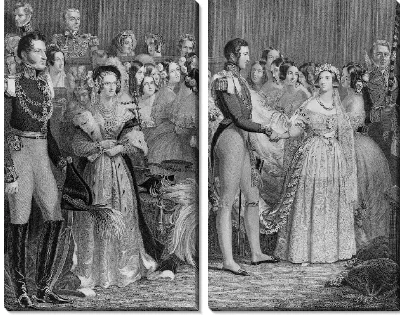 Свадьба королевы Виктории, 10 февраля 1840 года