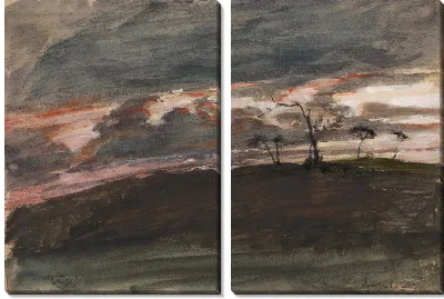 Штормовой Закат, Ли-Парк, Уилтшир