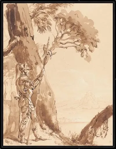 Картина Бандиты на страже