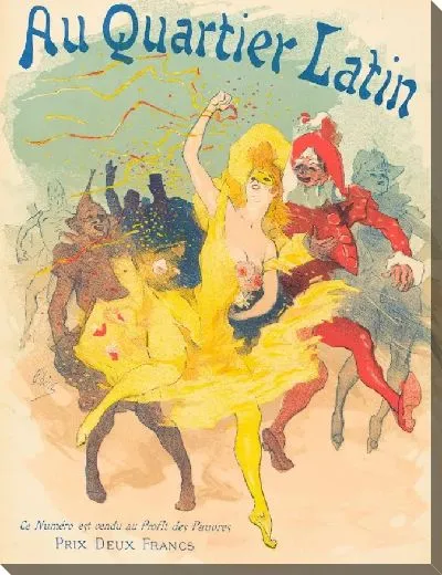 Картина В Латинском Квартале