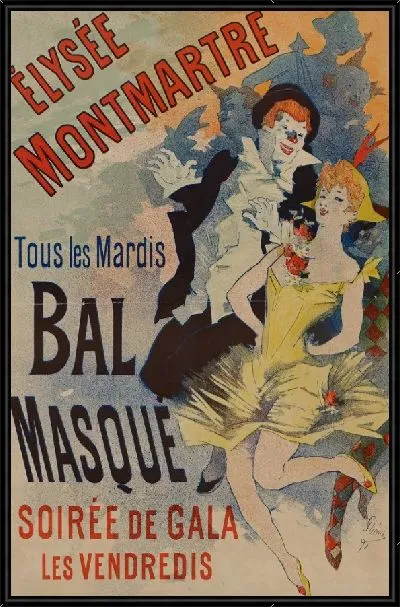 Картина Елисейский монмартр: маскарад
