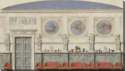 Картина Штербохолы в Праге. Третий проект мемориала Курту Кристофу, герцогу Шверинскому