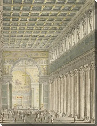 Картина Неф, апсида и пересечение Собора для Берлина