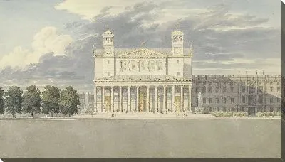 Фасад и окрестности Берлинского собора