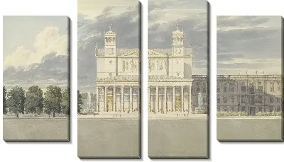 Фасад и окрестности Берлинского собора