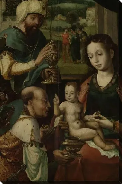 Картина Триптих с Поклонением волхвов