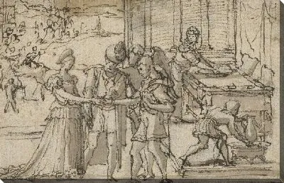 Картина Брак Тобиаса и Сары