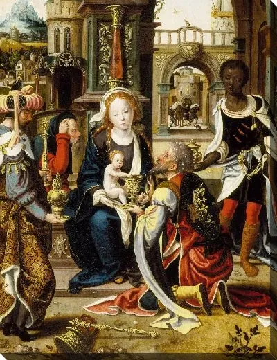 Картина Поклонение волхвов