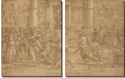 Картина Жертвоприношение в Листре