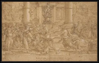 Картина Жертвоприношение в Листре