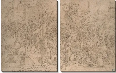 Евреи собирают двенадцать камней с реки Иордан