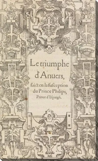 Картина Триумф Антверпена совершился по подозрению принца Филипса, принца Испании [e]