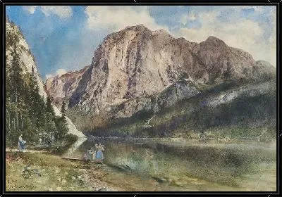 Озеро Альтаусзее и Лицо горы Триссель