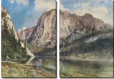 Озеро Альтаусзее и Лицо горы Триссель