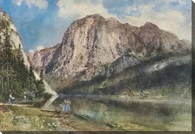 Озеро Альтаусзее и Лицо горы Триссель