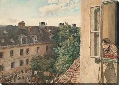 Вид на Альсерворштадт, 1872 г.