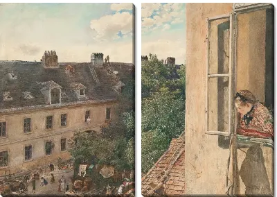 Вид на Альсерворштадт, 1872 г.