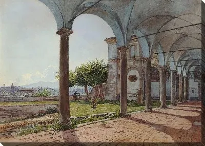 Картина Вид с Сант'Онофрио на Рим