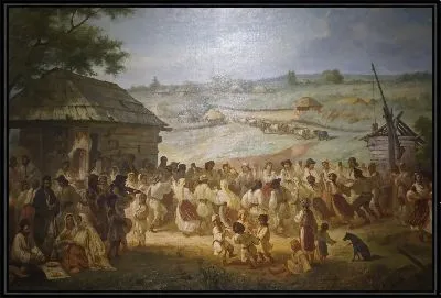 Картина Хоровод из-за пределов реки Олт