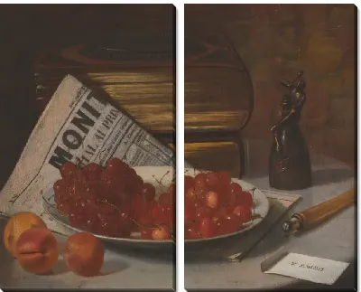 Картина Натюрморт с вишней