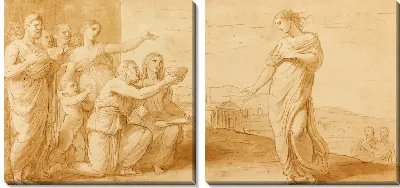 Картина Психея, которой поклоняются как олицетворение красоты