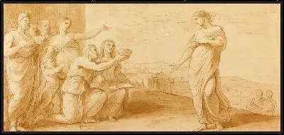 Картина Психея, которой поклоняются как олицетворение красоты