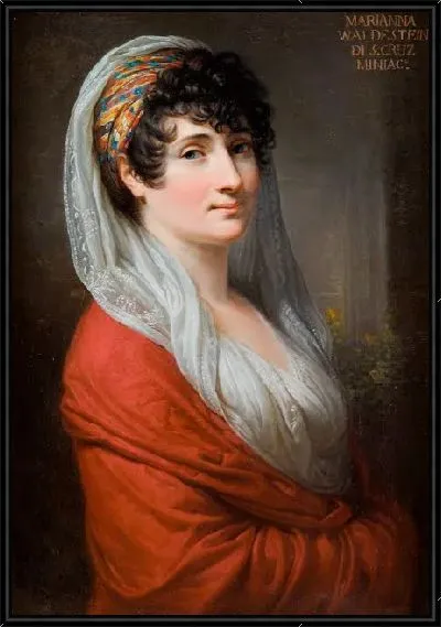 Картина Портрет маркизы Марианны Вальдштейн из Санта-Крус