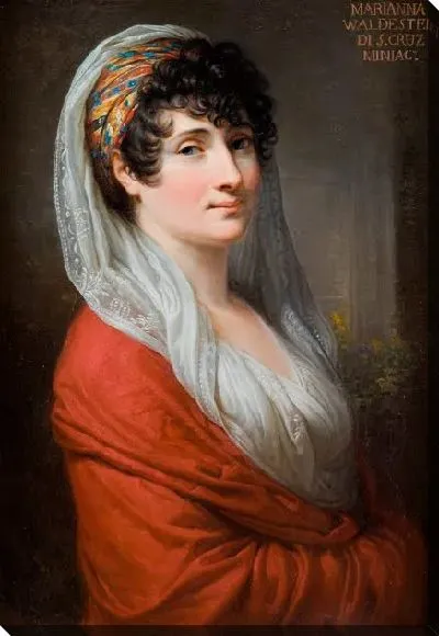 Картина Портрет маркизы Марианны Вальдштейн из Санта-Крус