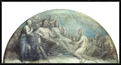 Картина Коронация Юпитера - Олимп