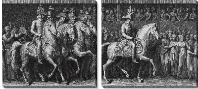 Картина Французские войска вошли в Милан