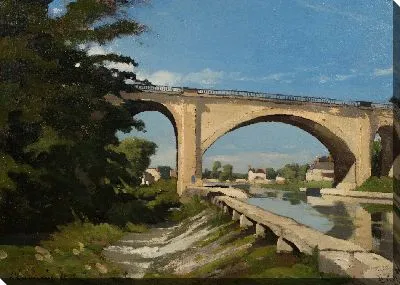 Железнодорожный мост в Бриаре