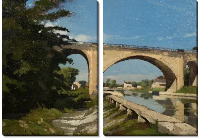 Железнодорожный мост в Бриаре