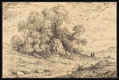 Букет деревьев с камнями (Стенд деревьев с камнями)