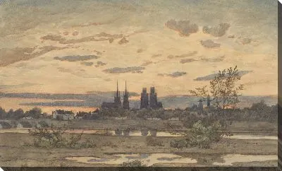 Картина Вид Мулен