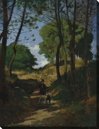 Картина Елки около Марлотт